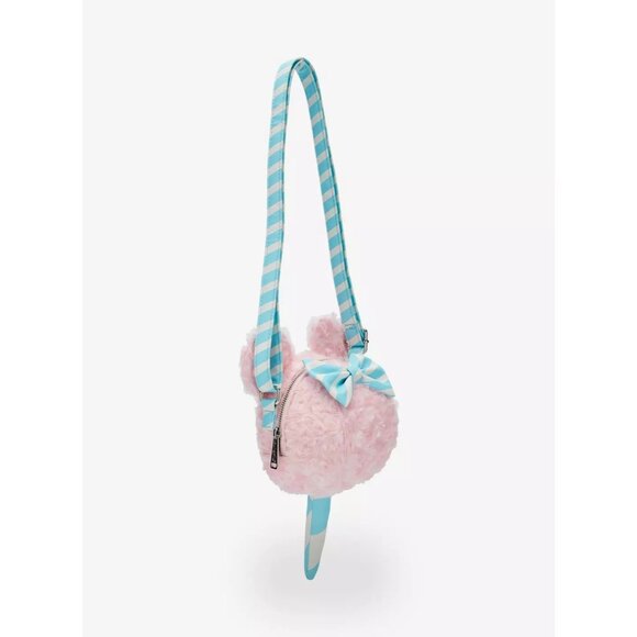 NWT Loungefly Disney Minnie Mouse Cotton Candy Crossbody - Picture 4 of 5